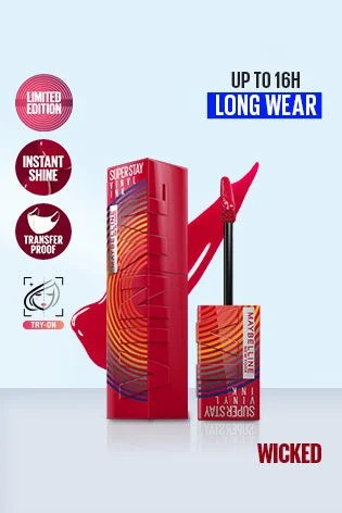 Maybelline New York SUPER STAY VINYL INK LIQUID LIP COLOR LTD EDITION MUSIC COLLECTION | iBellaa