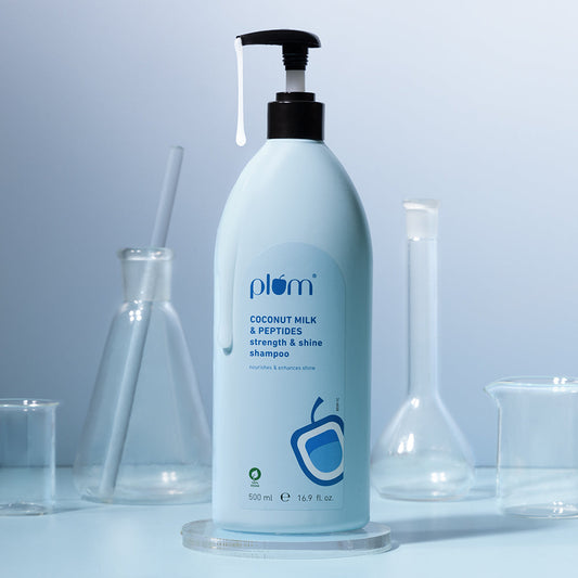 Plum Coconut Milk & Peptides Shampoo - 22x Softer Hair | iBellaa