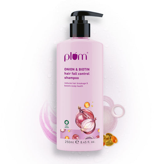 Plum Onion & Biotin Hair Fall Control Shampoo | 250ml | iBellaa