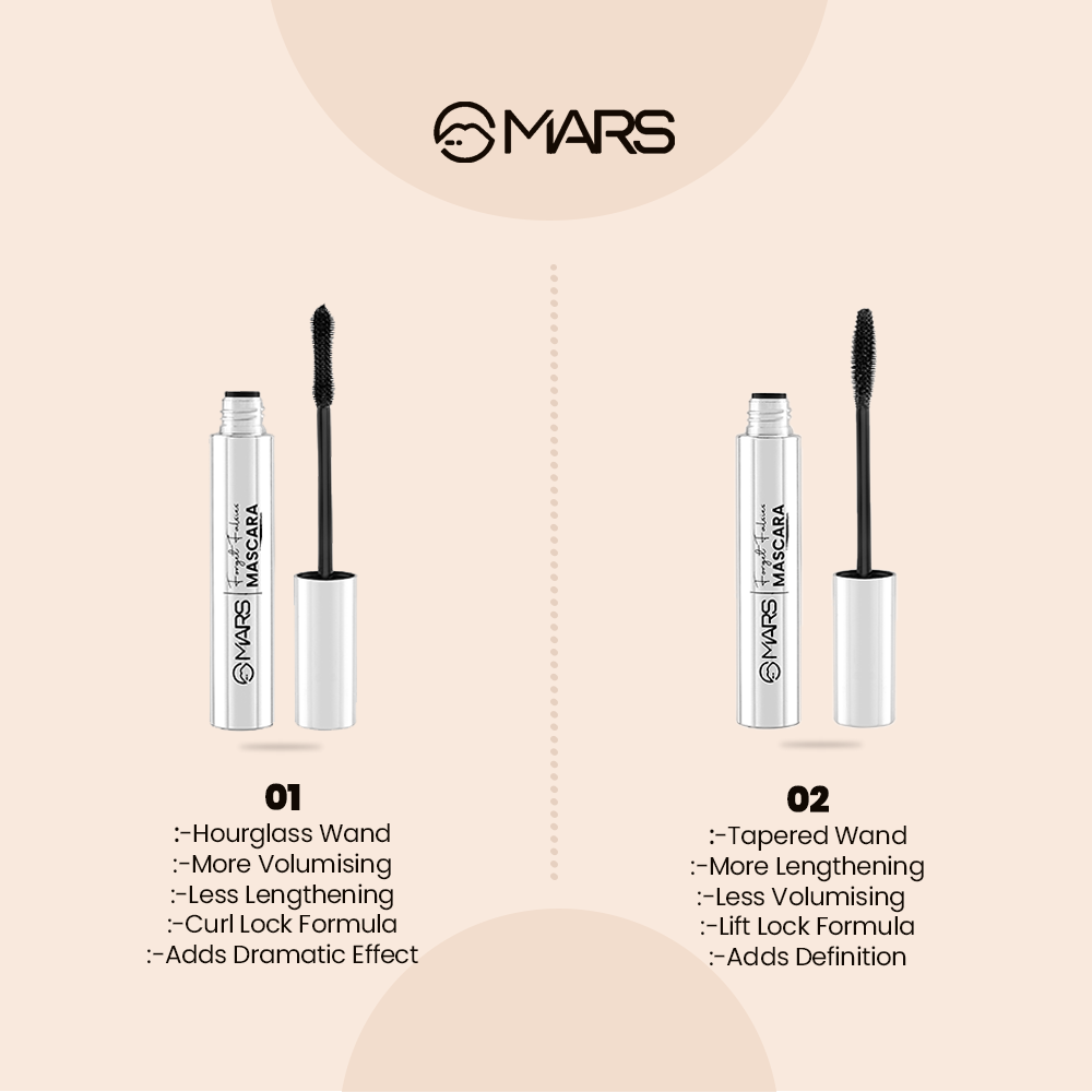 MARS Length and Volume Mascara | Forget Falsies Mascara | 9 ml | iBellaa