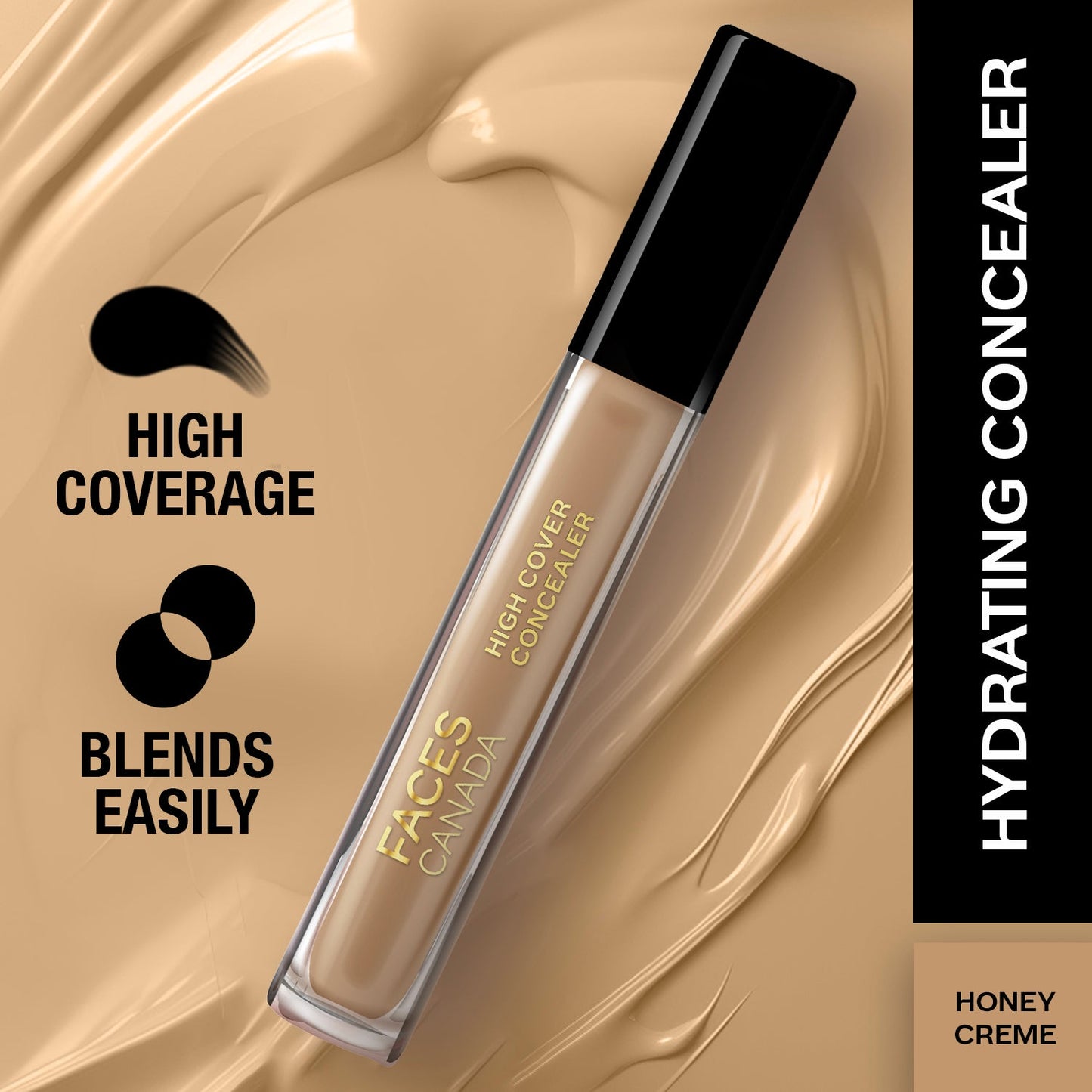 Faces Canada High Cover Concealer | 4 ml | iBellaa