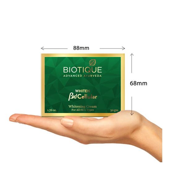 Biotique Whiten Bxl Cellular Whitening Cream 50 g | iBellaa
