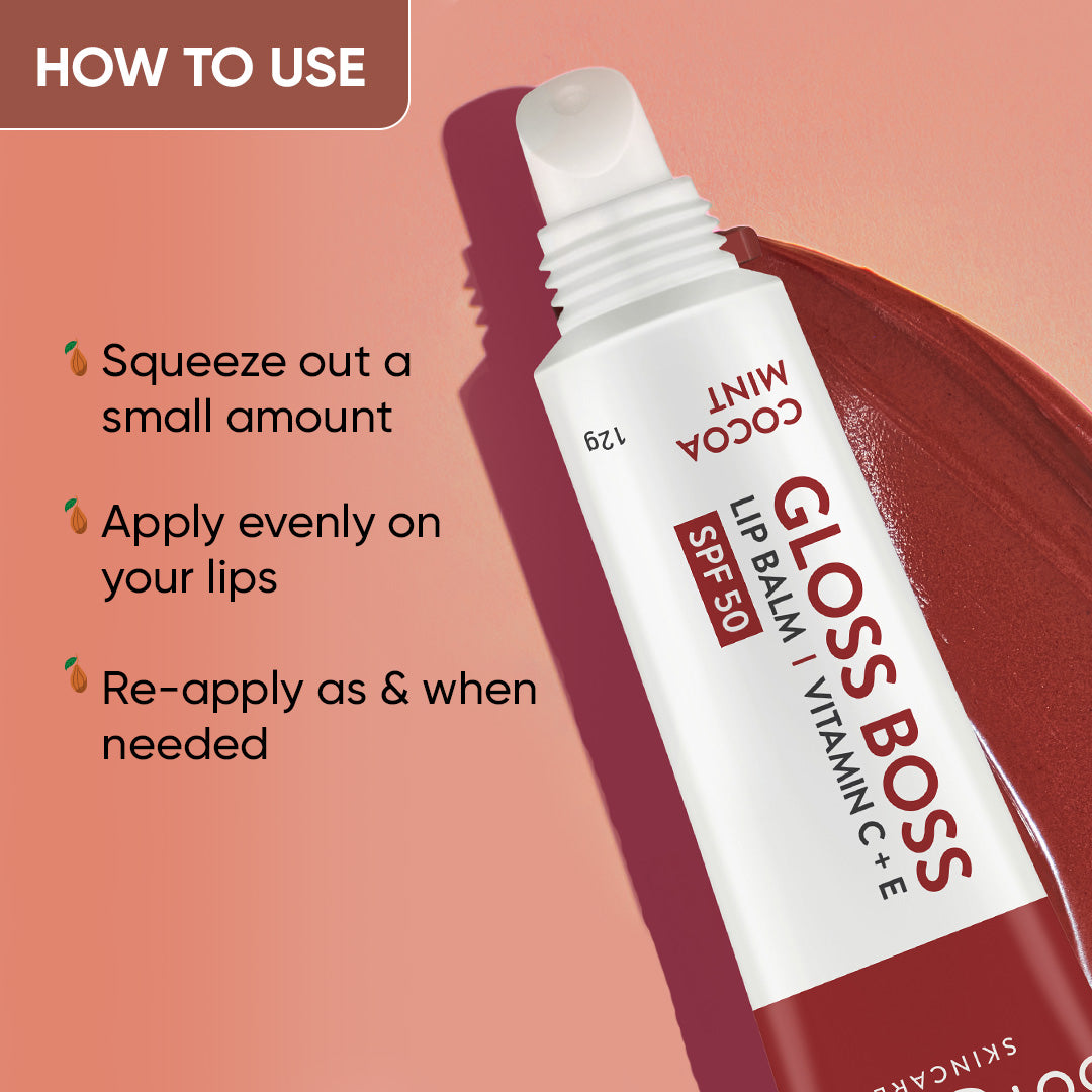 DOT & KEY Vitamin C + E Lip Balm with SPF 50+ | 12 g | iBellaa
