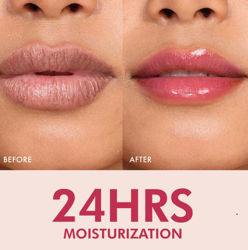 mCaffeine Lip Juice Tinted Lip Balm - Berry Blush - 10g | iBellaa