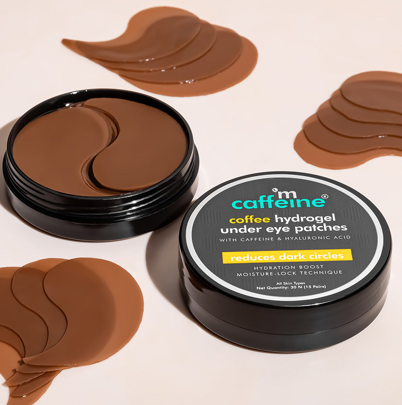 mCaffeine Coffee Hydrogel Under Eye Patches - 15 Pairs | iBellaa