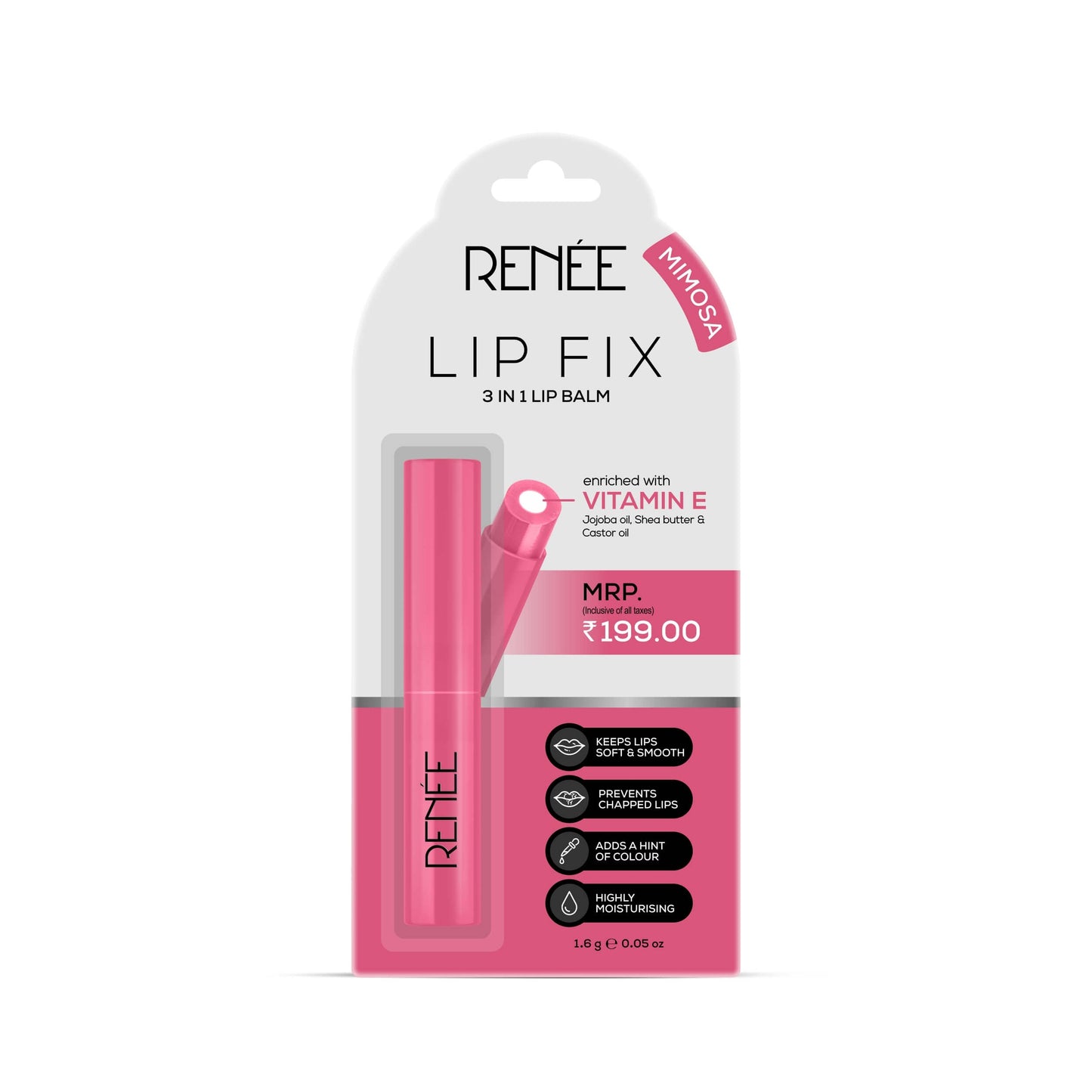 RENEE Lip Fix Lip Balm, 1.6Gm | iBellaa