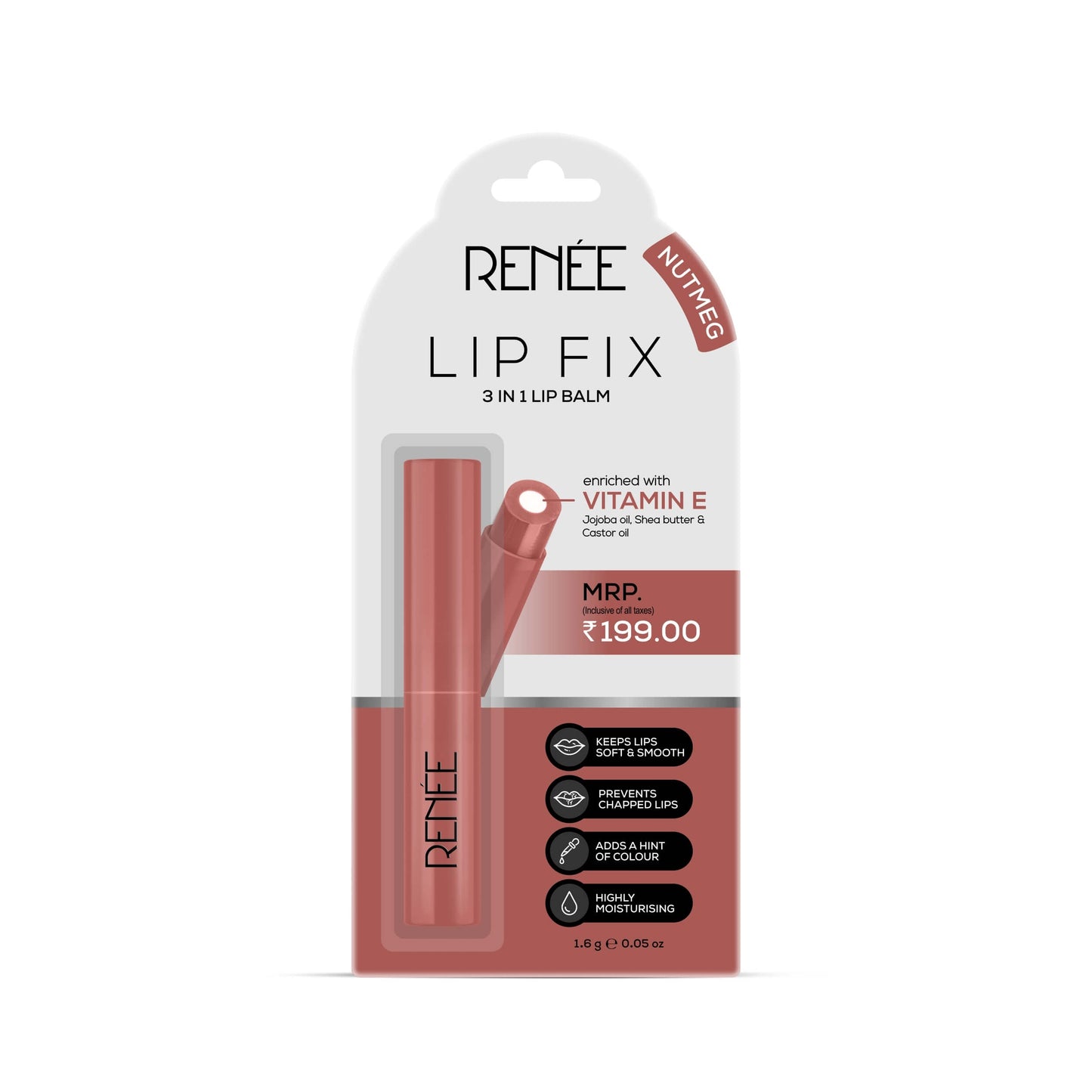RENEE Lip Fix Lip Balm, 1.6Gm | iBellaa