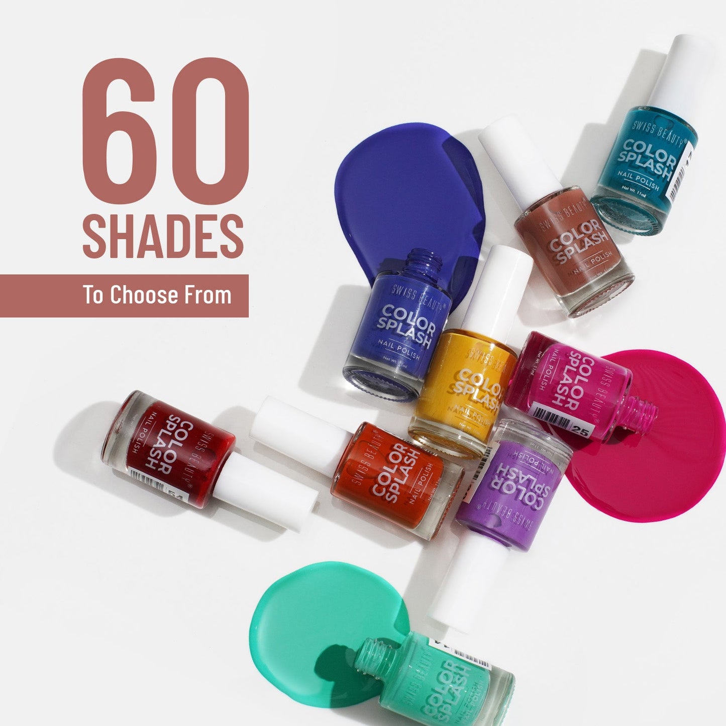 Swiss Beauty Color Splash Nail Polish | 11 ml | iBellaa