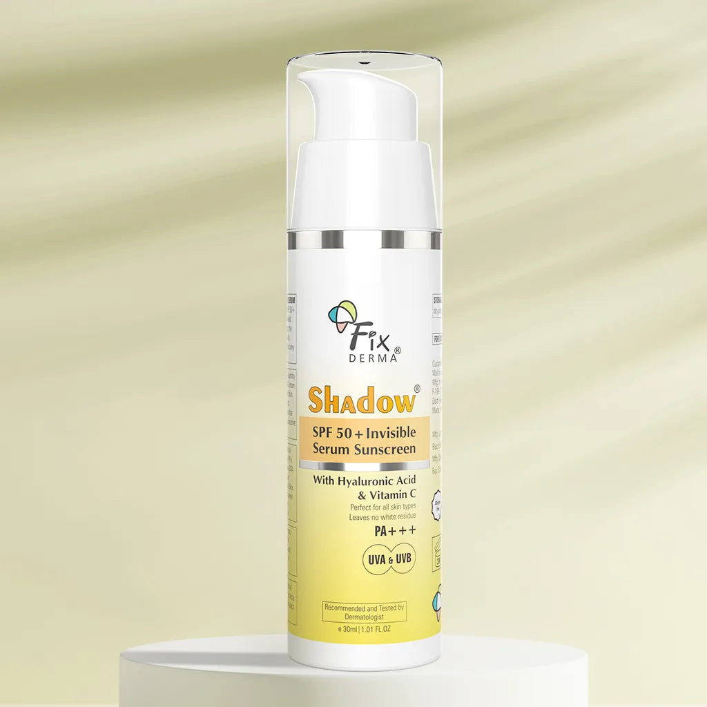 Fixderma Shadow SPF 50+ Invisible Serum Sunscreen | 30 ml | iBellaa