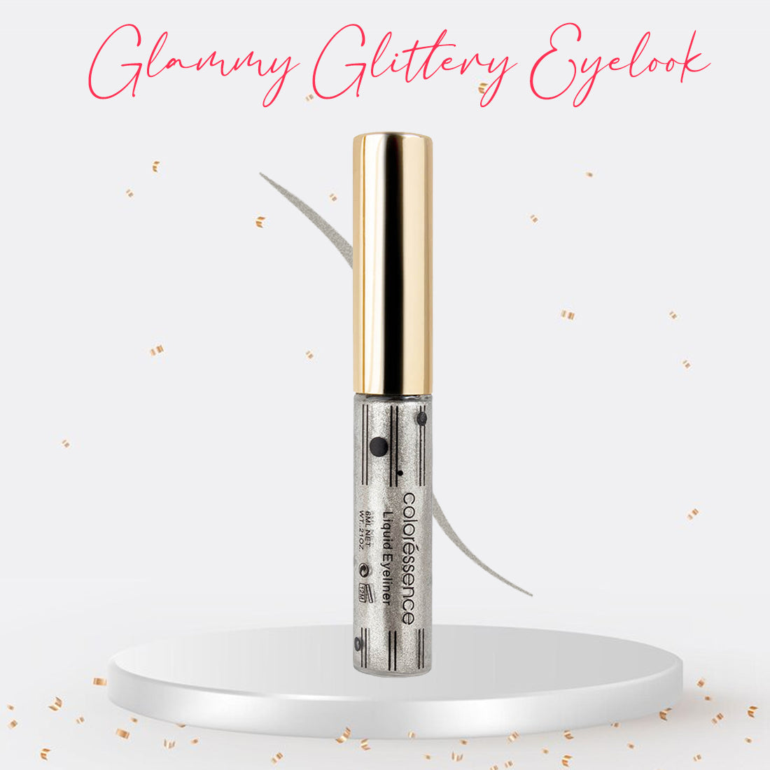 Coloressence Shimmer Gel Eye Liner | 6 ml | iBellaa