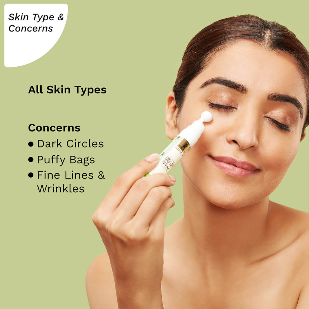 Pilgrim Squalane Roll-On Under Eye Serum | 15 ml | iBellaa