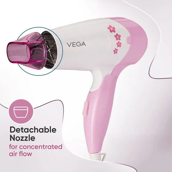 VEGA Insta Glam 1000 Watts Hair Dryer - VHDH-20 | iBellaa